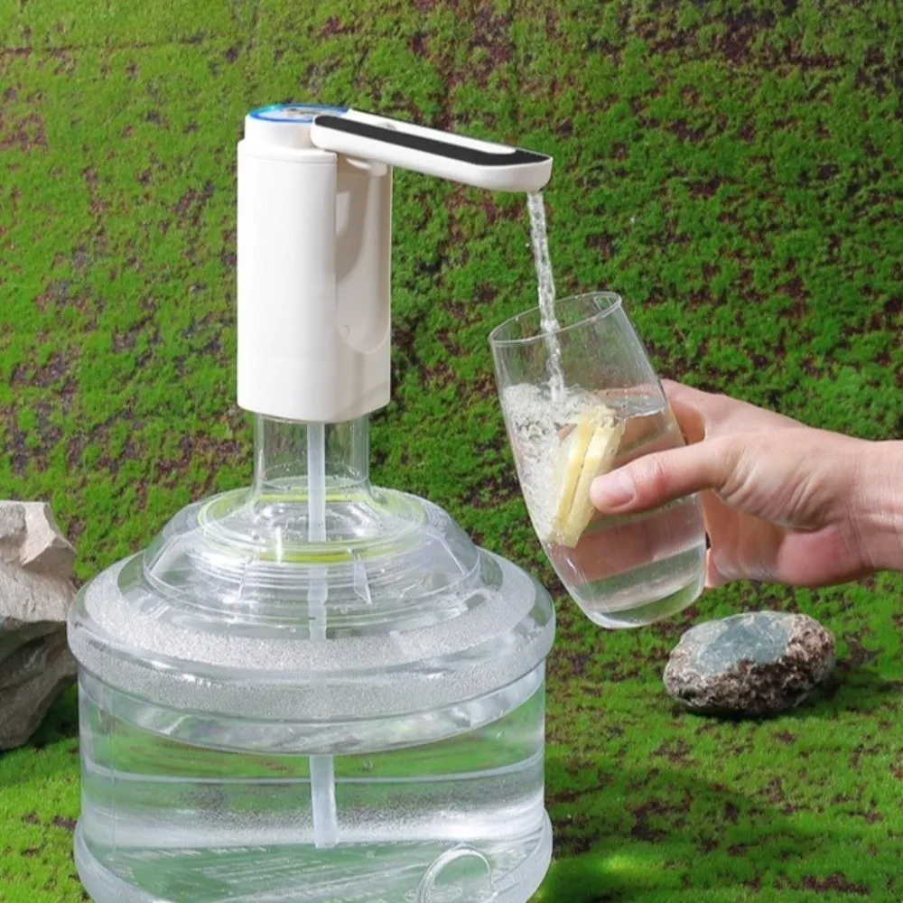 

Foldable Automatic Water Dispenser Pump 3 Mode Operation Quiet Water Bottle Pump USB Charging Intelligent