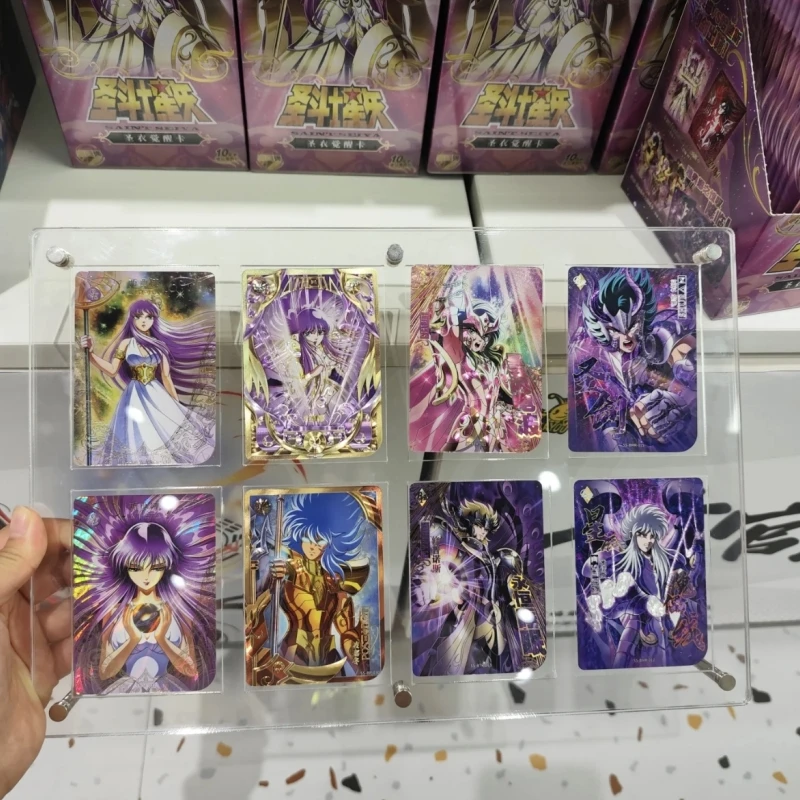 

Hot Selling Genuine Kayou Saint Seiya New Vol4 Cloth Awakening Card Box Japanese Anime Rare Collection Cards Toy Birthday Gifts