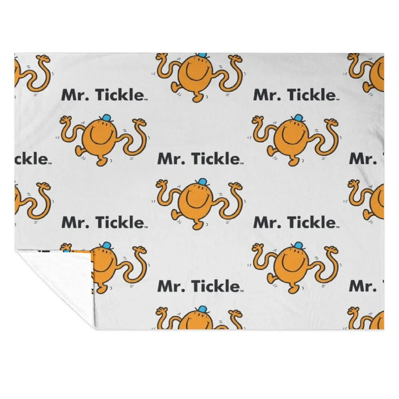 

Unique Print with Mr, Tickle Cool Raglanslack Throw Blanket Softest For Baby Soft Beds manga Blankets