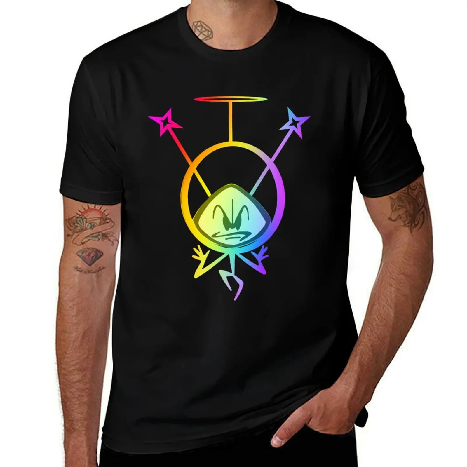 The One and Only Colonel Bleep, Tie Die Colours. T-Shirt Fashion Simple Casual Tee Shirt T-Shirt