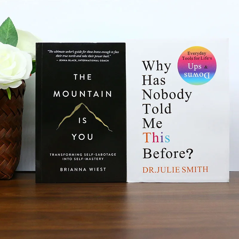 

《The Mountain is You》+《Why Has Nobody Told Me This Before》A Dual-Effect Set for Self-Improvers Mental Health Seekers Be a gift