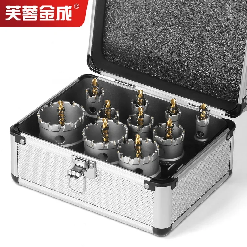 Unica high quality alloy hole opener stainless steel drill bit set designed for metal steel plate and thick iron plate
