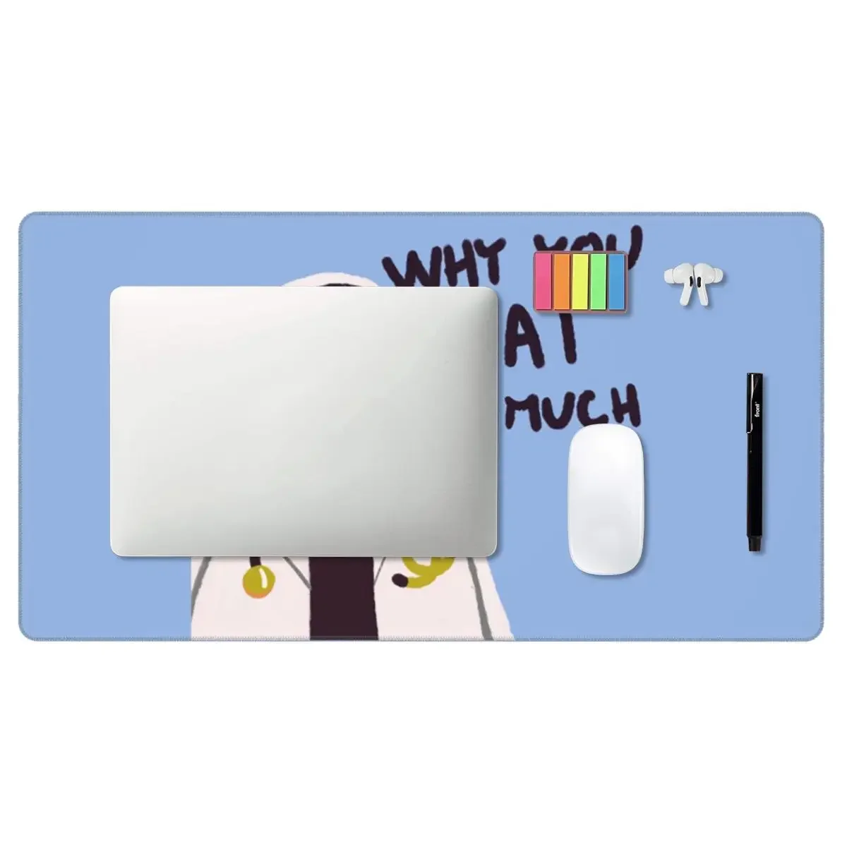 Large Mouse Pad Dr Nowzaradan Dr Now From Mylb Life Why You Eat So Much Gamer PC Laptop Mats Keyboard  Accessories Desk Mat