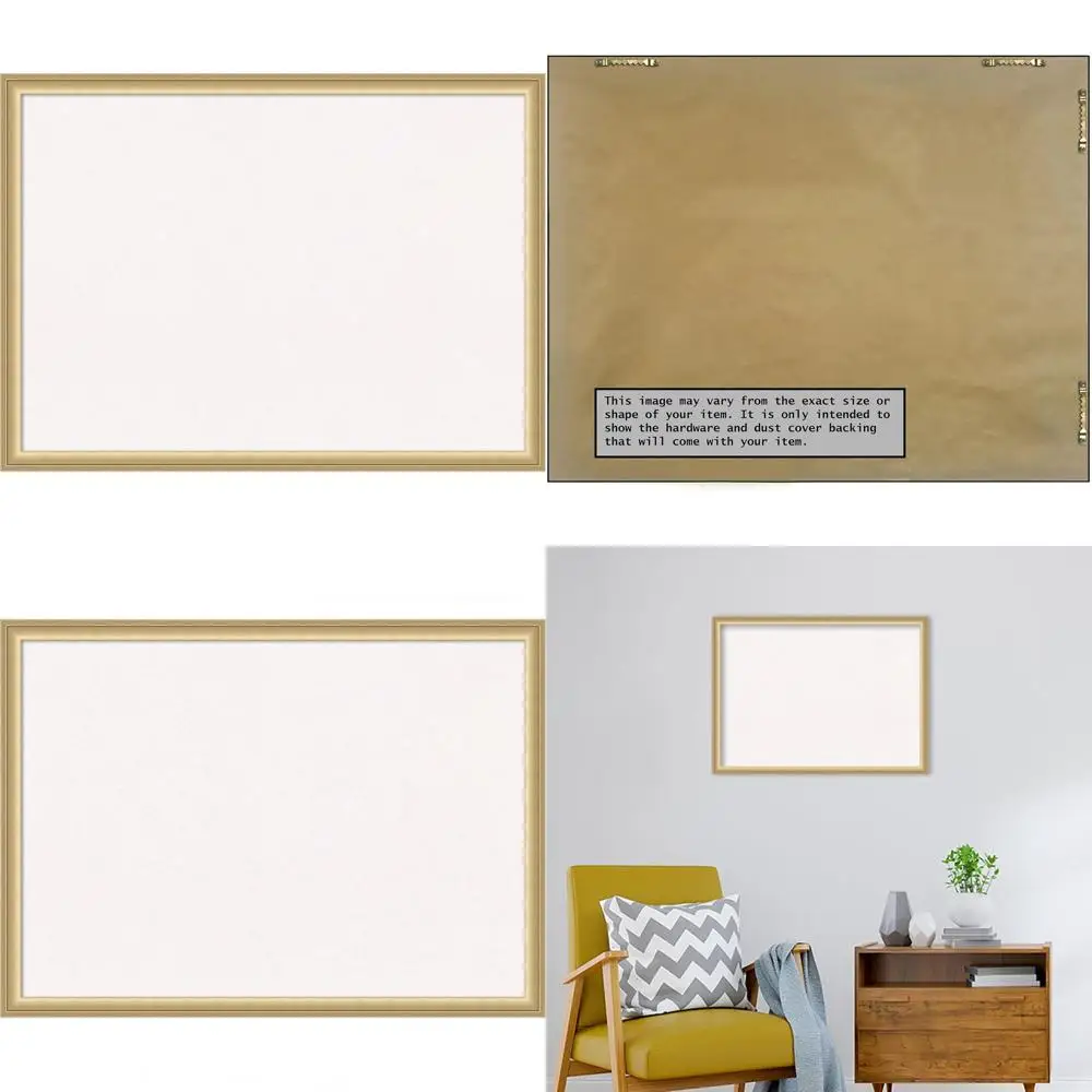 

Gold-Framed 22x30 Corkboard for Wall, Medium-Sized Office Decor, Home Organization Vision Board