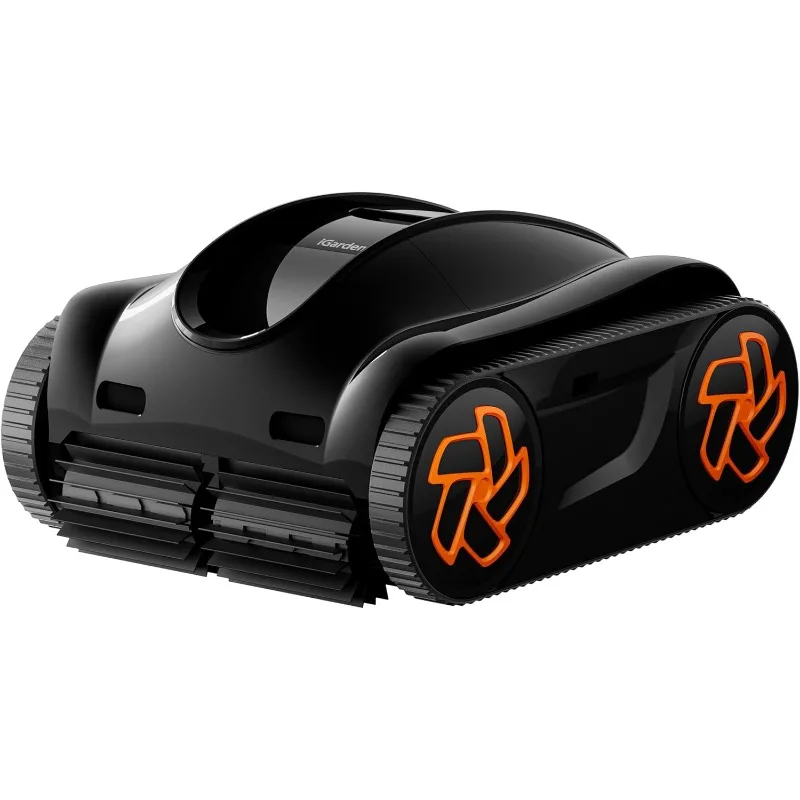 

Pool Cleaner K40, 4H Runtime Cordless Robotic Pool Vacuum, Touch Screen, Smart Navigation, Cleans Floor, Walls, Waterline