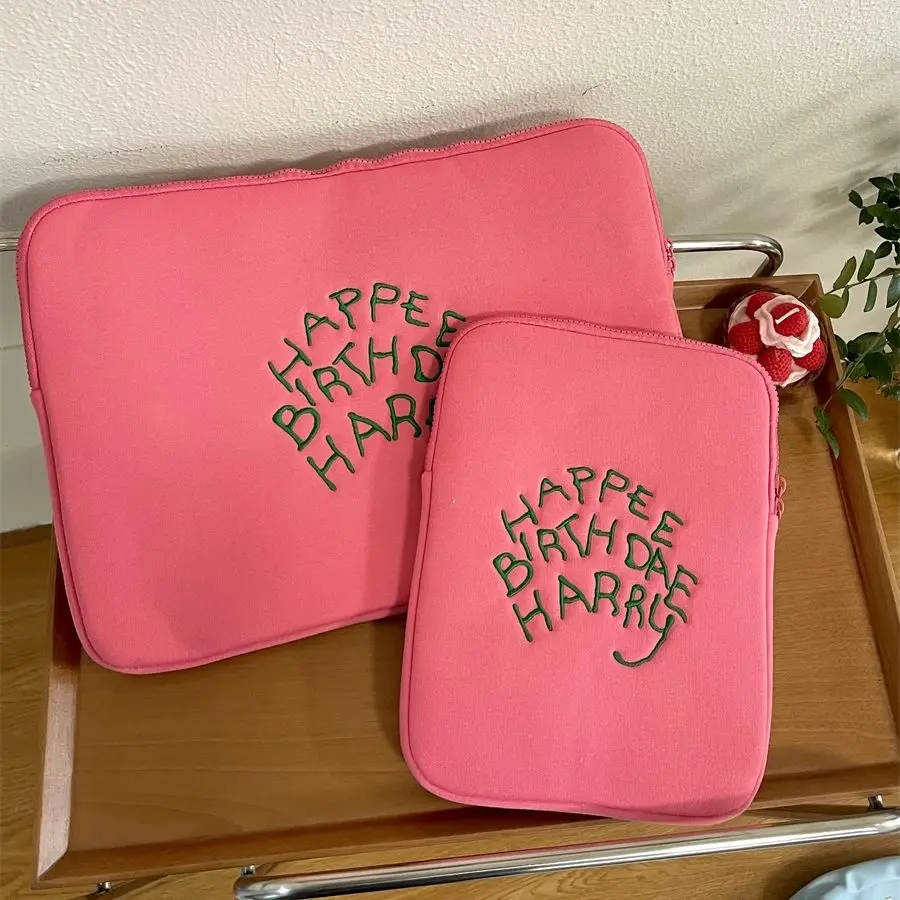 Pink Laptop Case Laptop Sleeve for MacBook Air/Pro 13-15.6Inch for Xiaomi/Dell,Cute Shockproof Tablet Sleeve IPad Case 9-11 Inch