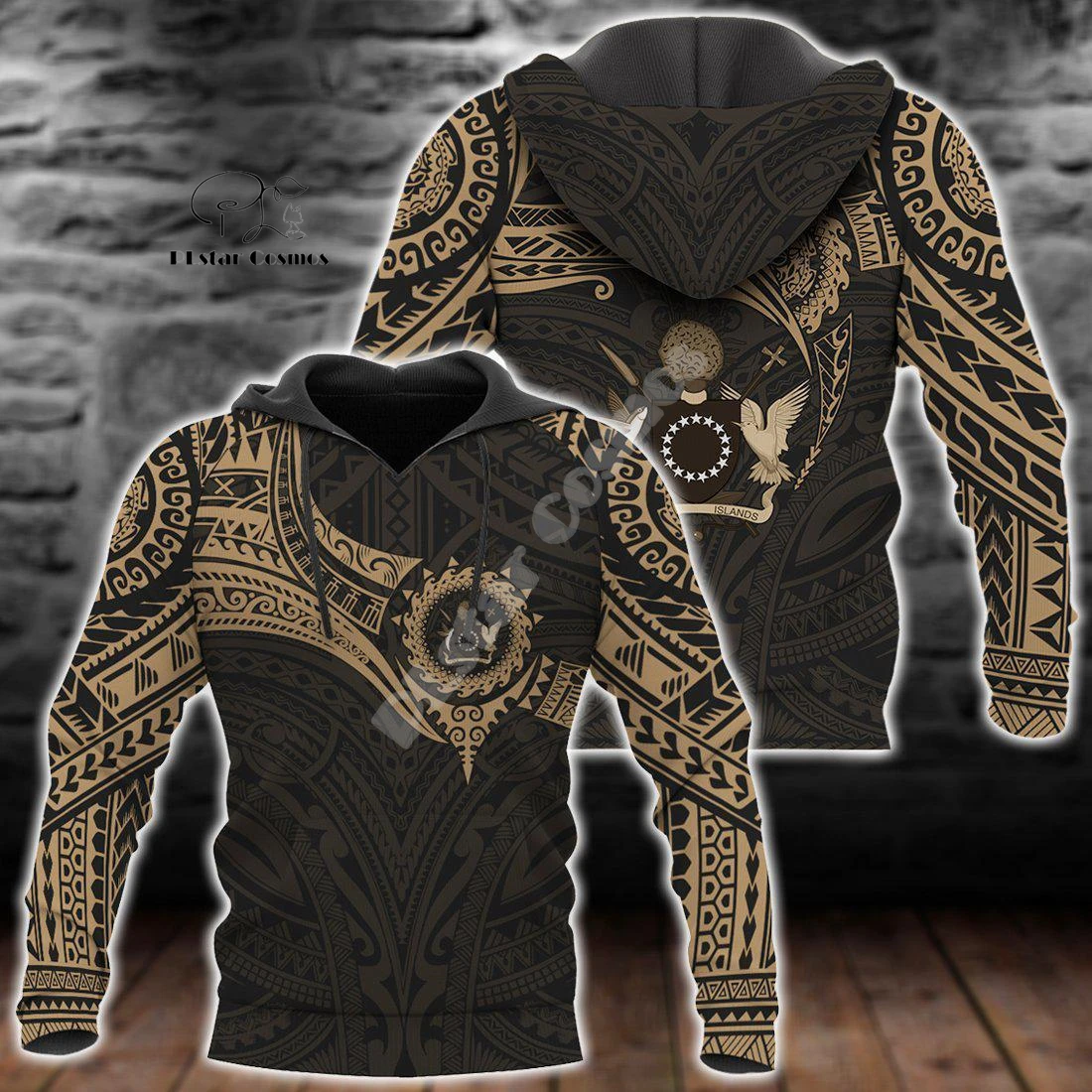 

NewFashion Cook Island Country Flag Tattoo Culture Tribe Retro Vintage 3DPrint Pullover Harajuku Casual Funny Hoodies Jacket X20