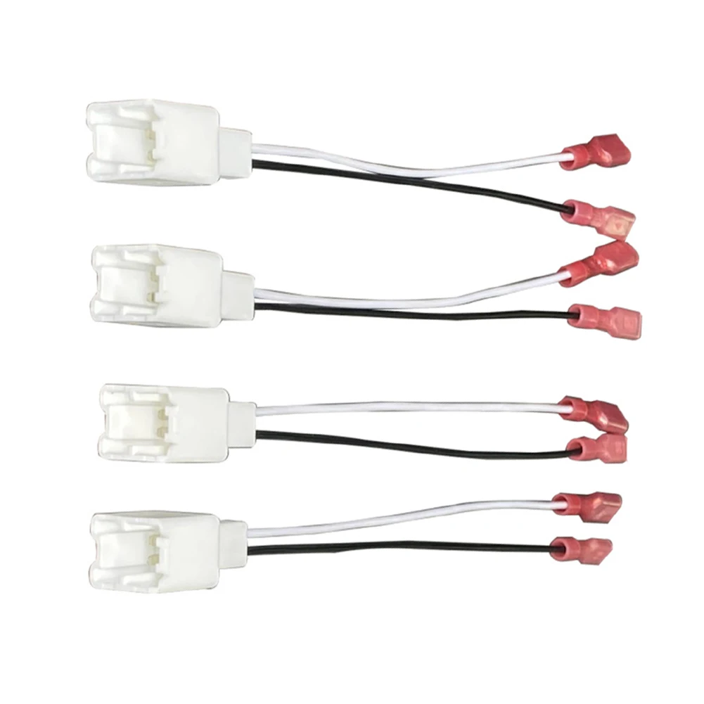 

4pcs Speaker Wiring Harness Connector Cable Cord Adapter for Nissan and For Infiniti Vehicles from 2004 2019 and 2006 2018