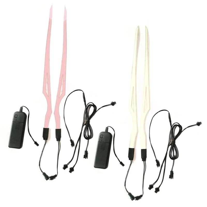 Helmet Decoration Light Bar Sticker Helmet LED Cold Light Stripe Luminous Decals