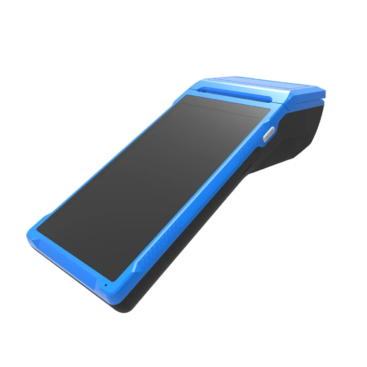 محطة Android Pos صغيرة محمولة مقاس 58 مم مع طابعة Q2i Q2