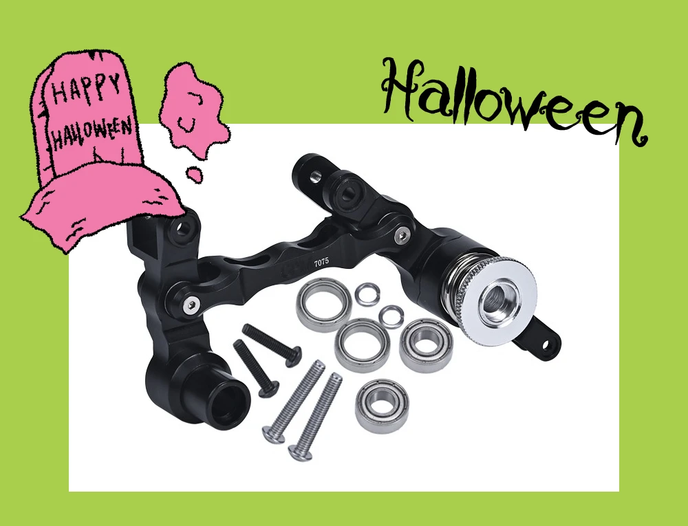 

GPM TRAXXAS 1/5 X-Maxx 6S 8S 77076-4 For Alu 7075 Servo Steering Assembly Bell Crank