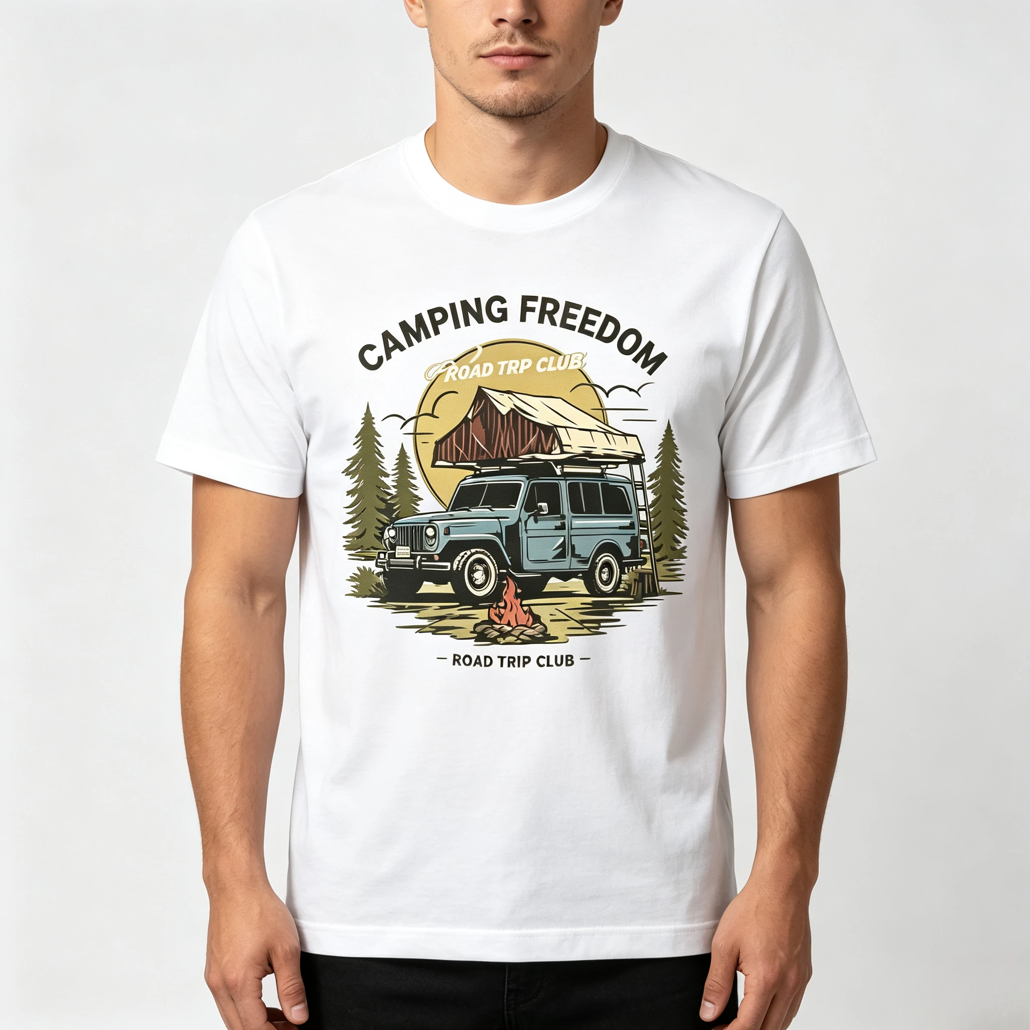 Camiseta de Manga Corta para H - Outdoor Adventure Vehicles reseña y precio