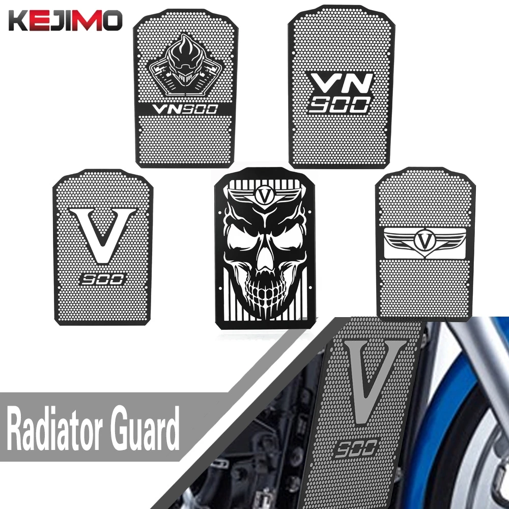 

Motorcycle Radiator Guard Grille Protection Cover Vulcan900 2024 2023 2022 For KAWASAKI VULCAN 900 Custom CLASSIC/LT VN900 2006
