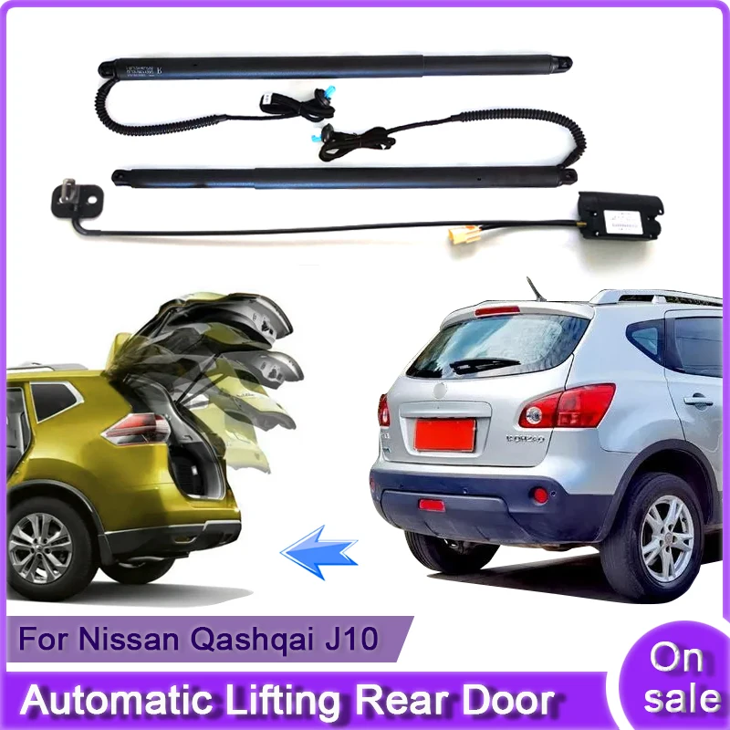 For Nissan Qashqai J10 2006~2013 Car Electric Tailgate Lift System Kit Auto Tail Gate Opener Automatic Lifting Rear Door