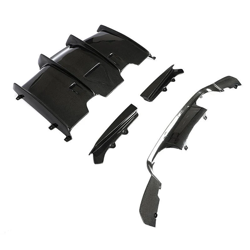 المصد الخلفي طراز PSM لسيارات BMW F80 M3 F82 F83 M4 ناشر الشفة الخلفية من ألياف الكربون