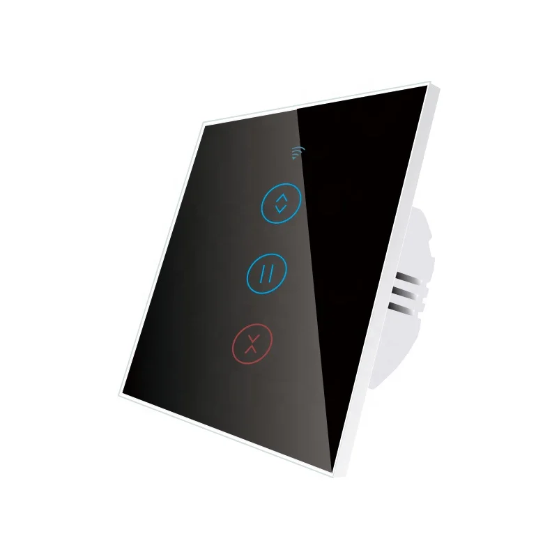 EU UK  WiFi Roller Shutter Blinds Wall Switch Support   Home WiFi Controlled Curtain Switch Smart Curtain Switch