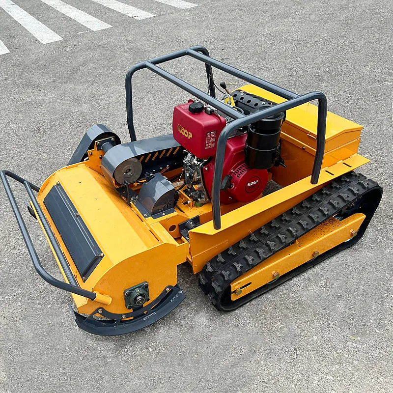 

High-quality, large-scale wireless remote-controlled lawnmower with powerful motor, delivered to your door.