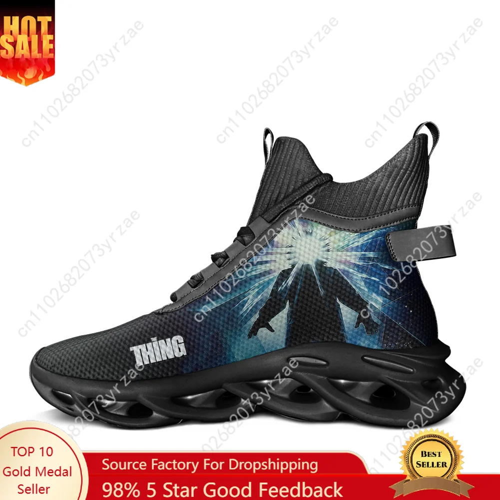

The Thing High Top Flats Sneakers Mens Womens Sports Shoe High Quality Fashion Sneaker Lace Up Mesh Footwear Customized Shoes