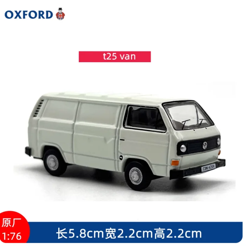 

OXFORD масштаб 1/76 T25 фургон сплав имитация модели автомобиля статическая коллекция украшенные праздничные подарки игрушки сувенирный подарок