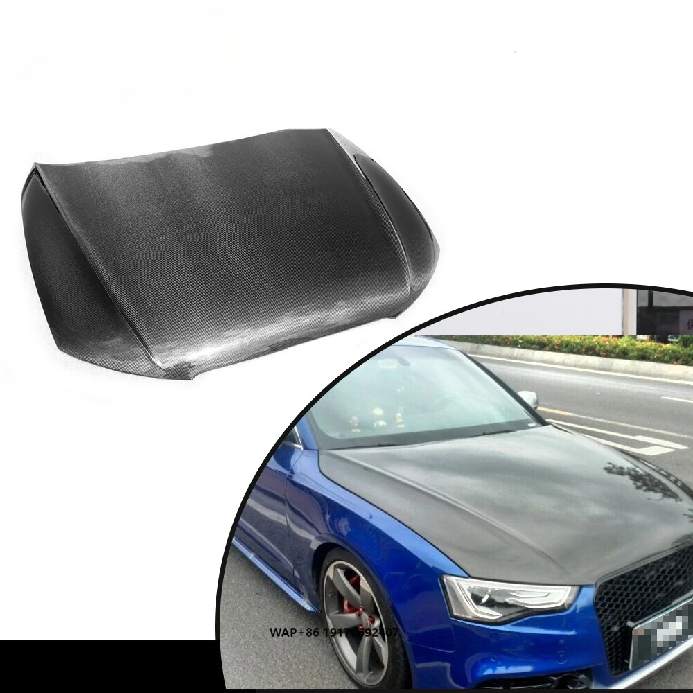 

A5 S5 JC Style Carbon Fiber Engine Hood forAudi Coupe Sportaback 2012UP