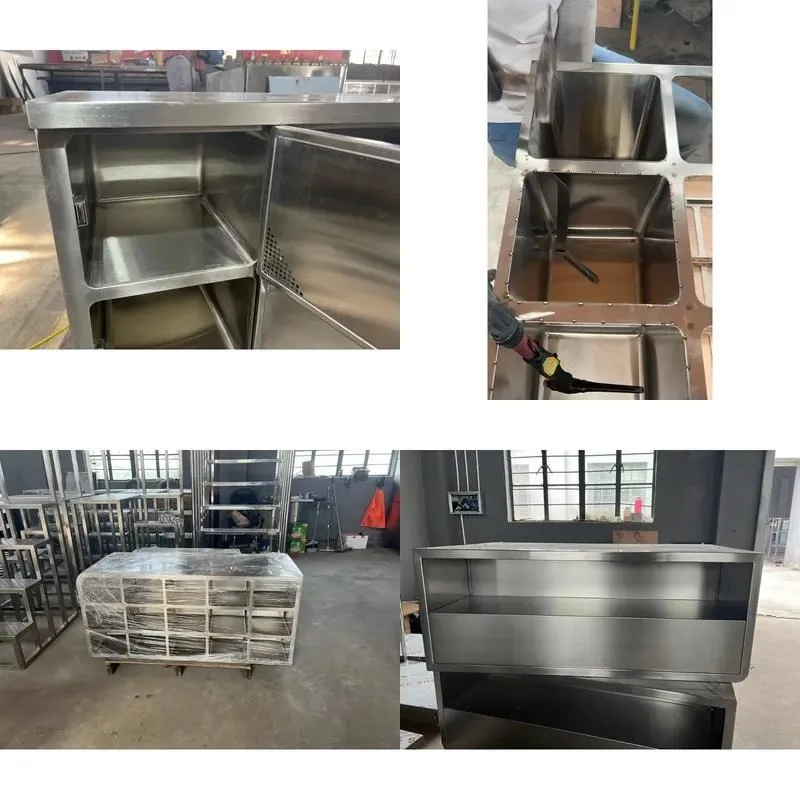 for Commercial Kitchen Bench Stainless Steel Freestanding Equipment Rack Durable Commercial Kitchen Steel Furniture