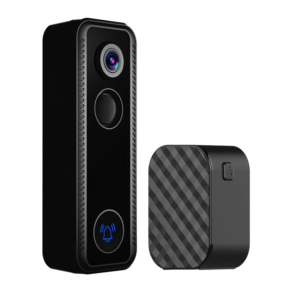 BTLIFE-Wireless Doorbell Camera With Chime, 2K HD Video, No Subscription Needed, Night Vision, Human Detection