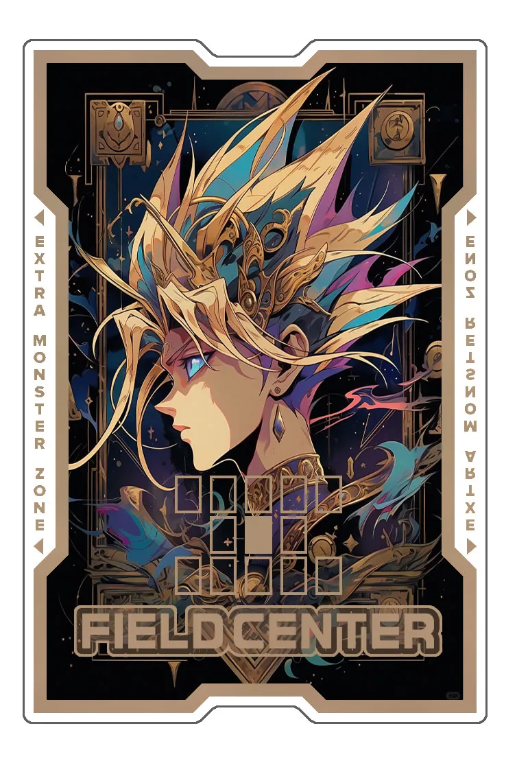 Samodzielnie Wykonane Oryginalne Anime Gra Okolice Yugioh Karta Pole Centralne Karty Tcg Ip Masquerena Czarna Akrylowa Przegroda na Karty Prezent