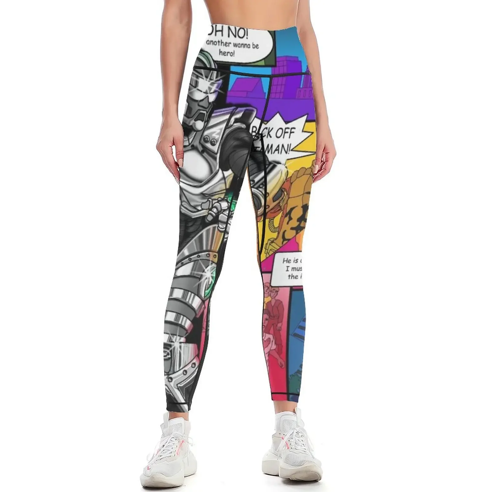 

Krome Comic Leggings sports for sports tennis for Clothing fitness sport legging Womens Leggings