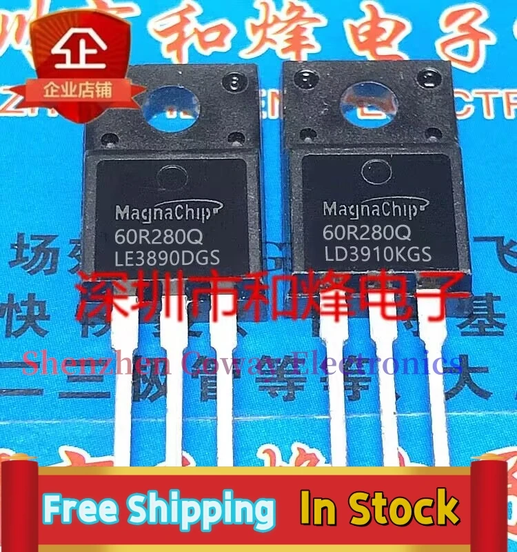 10PCS-30PCS  MMF60R280Q 60R280Q  MOS13A 650V  In Stock Fast Shipping