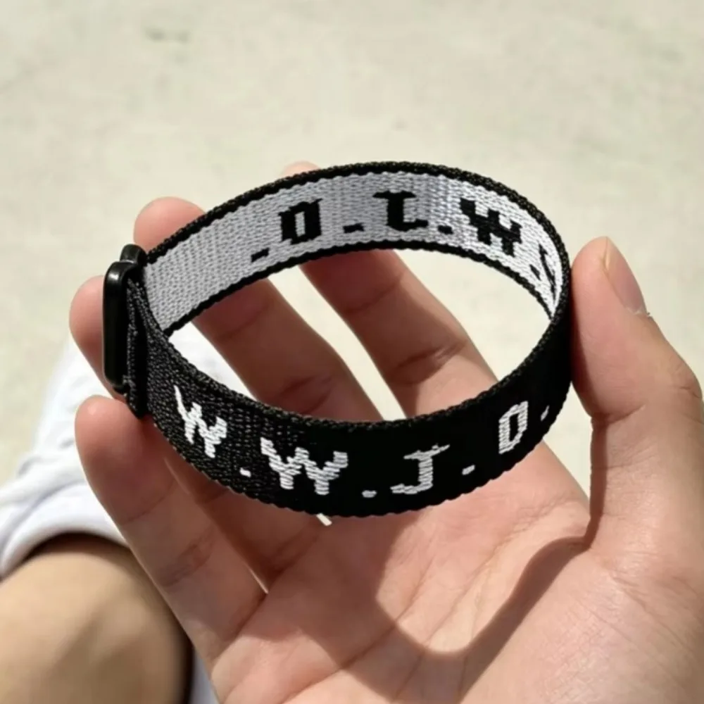 Colorful WWJD Bracelets, Adjustable Christian Faith Inspirational Bracelet What Would Jesus Do, Jewelry Gift for Men Women