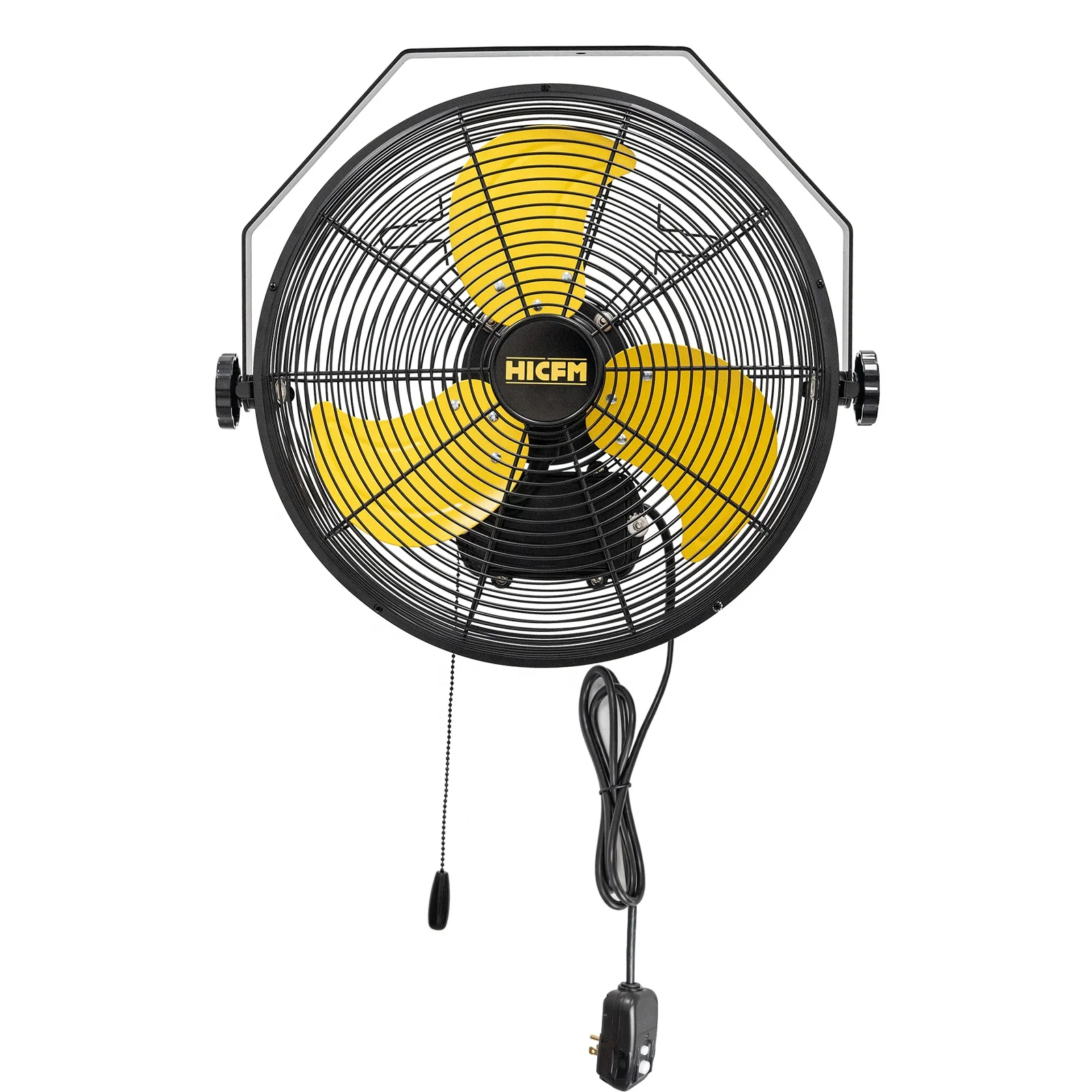 #￥forHot Selling 14 Inch High-Speed Wall Mounted Electric Fan with 3-Speed Weatherproof for Courtyards Greenhouses Workstations