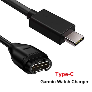 כבל טעינה USB-C 2X למטען סוג C עבור Garmin Venu 3 3S 2 2S / Venu 2 Plus / Venu Sq / Approach S70 S40 S60 / instinct