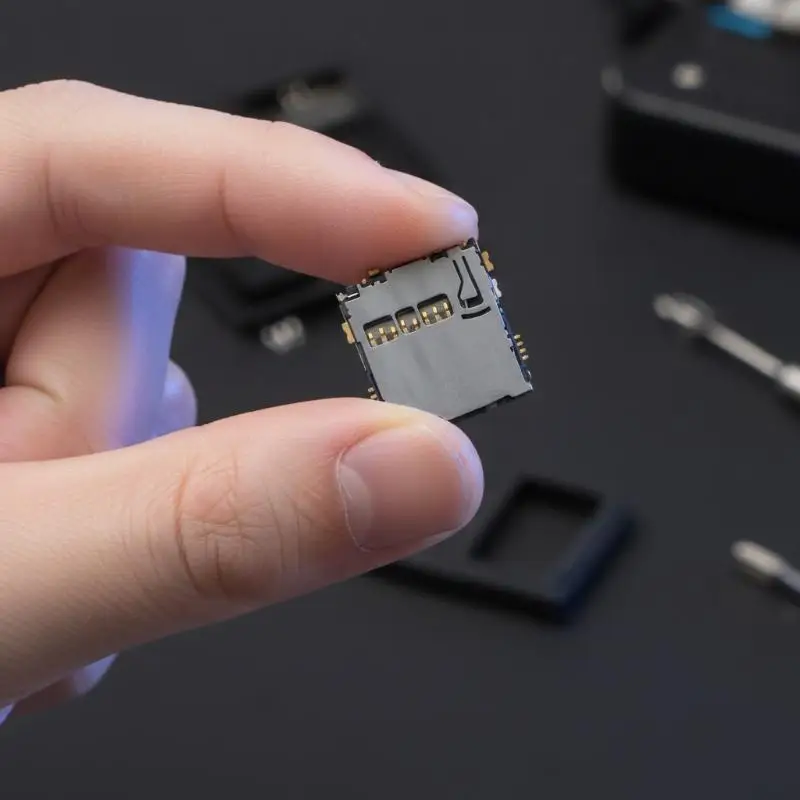 SCHA5B0200 Micro SIM Card Connector For Mobile Phone Motherboard Repair