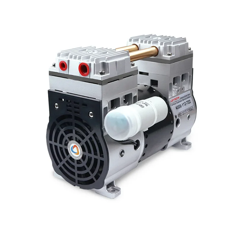 مضخة تقنية الهواء عالية الجودة صامتة 120 لتر/دقيقة من نوع الفراغ عموديًا