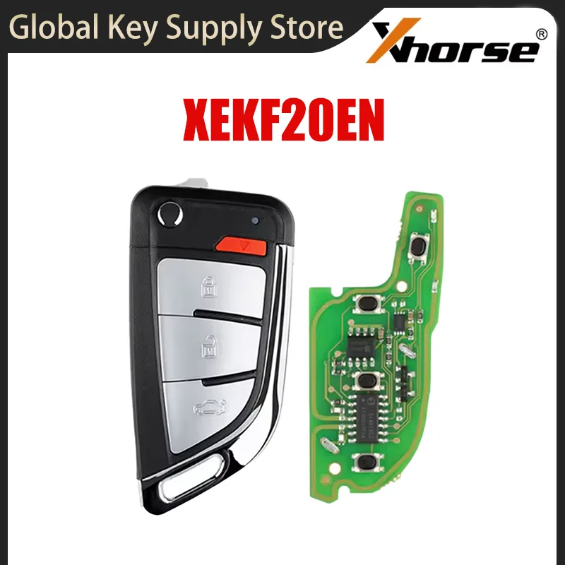 Xhorse XEKF20EN VVDI Key With Super Remote XT27 Chip For VVDI Key Tool