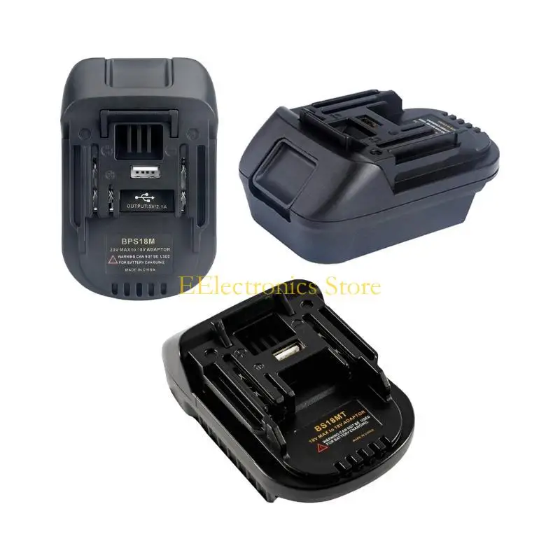 B03C Voltages Transforming Adapters For BPS18M DM18M BS18MT Series Lithiums Tools ABS Housing With Thermals Management