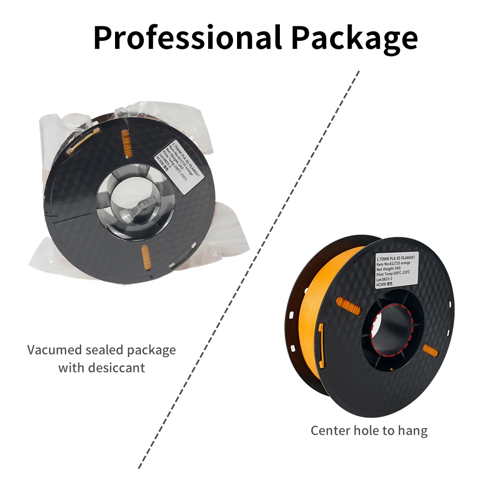 Kee Pang 3D Printer 1KG 1.75mm PLA PETG Filament 2.2lbs High Quality 3D Printing Eco-friendly Plastic Consumables