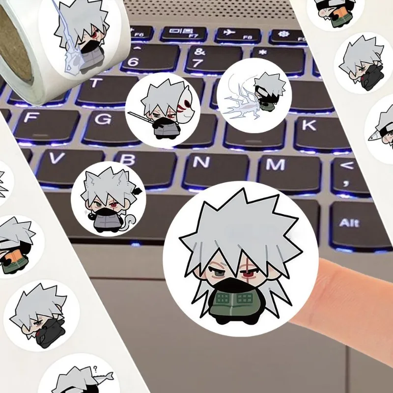 500 قطعة من ملصقات تزيين جرافيتي إبداعية على شكل شخصية كرتونية هاتاكي كاكاشي