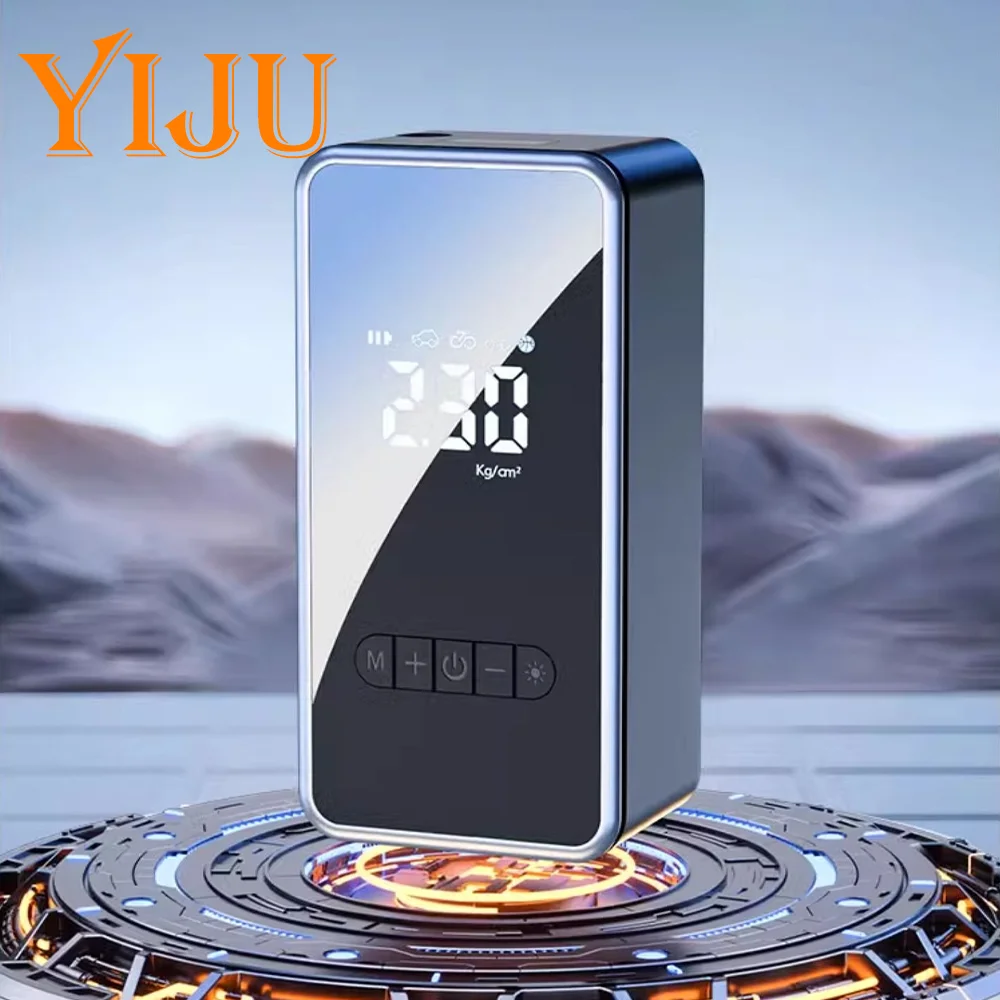 

Воздушный насос, компрессор, высокоточный автомобильный насос для накачивания шин, портативный воздушный насос для автомобиля, мотоцикла, велосипеда, мяча