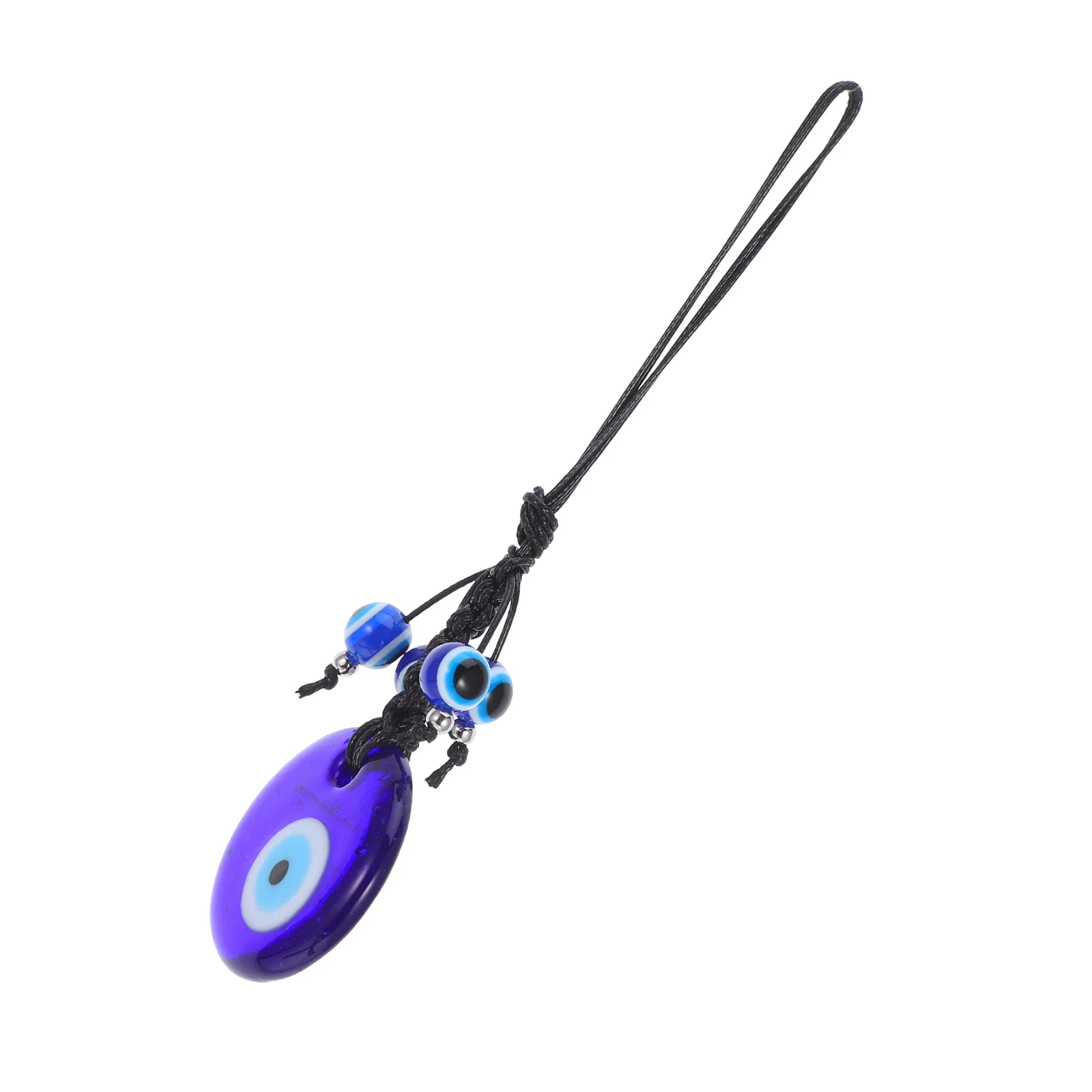 

Car Hanging Decoration Evil Eye Charm Blue Eyes Mysterious Stylish Interior Glass Pendant Accessory Evil Eye Ornament