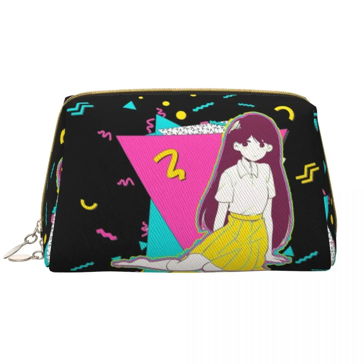 

Omori Manga Game Mari Cosmetic Bag Women Cute Large Capacity Makeup Case Beauty Storage Toiletry Bags