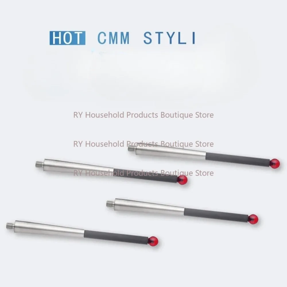 M5 Coordinate Stylus Carbon Fiber Rod Ruby Ball Head Three-dimensional Probe 8.0 Ball