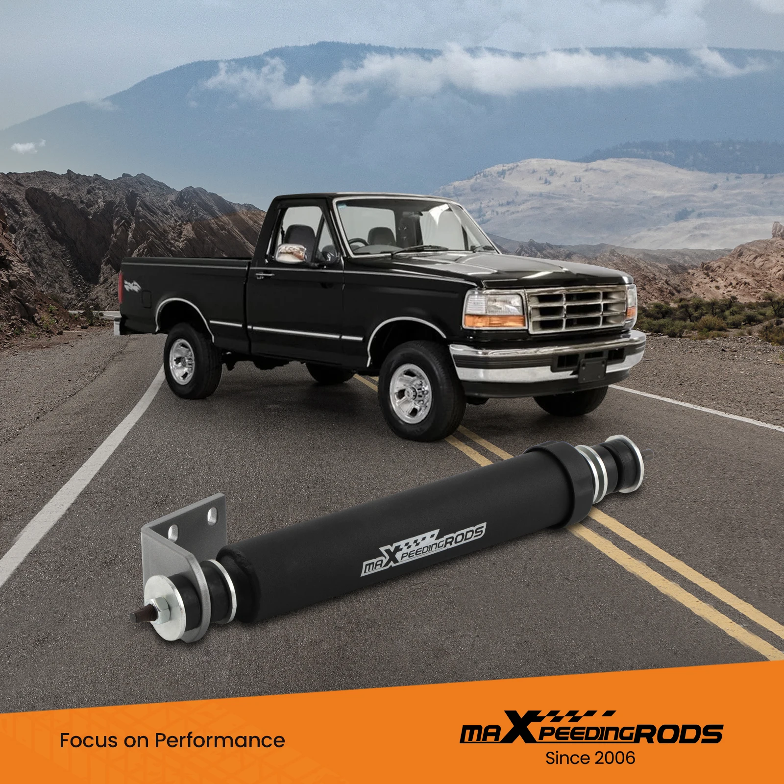 

Стабилизатор рулевого управления maXpeedingrods для Ford F150 F250 F350 2WD 4WD 1980-1998