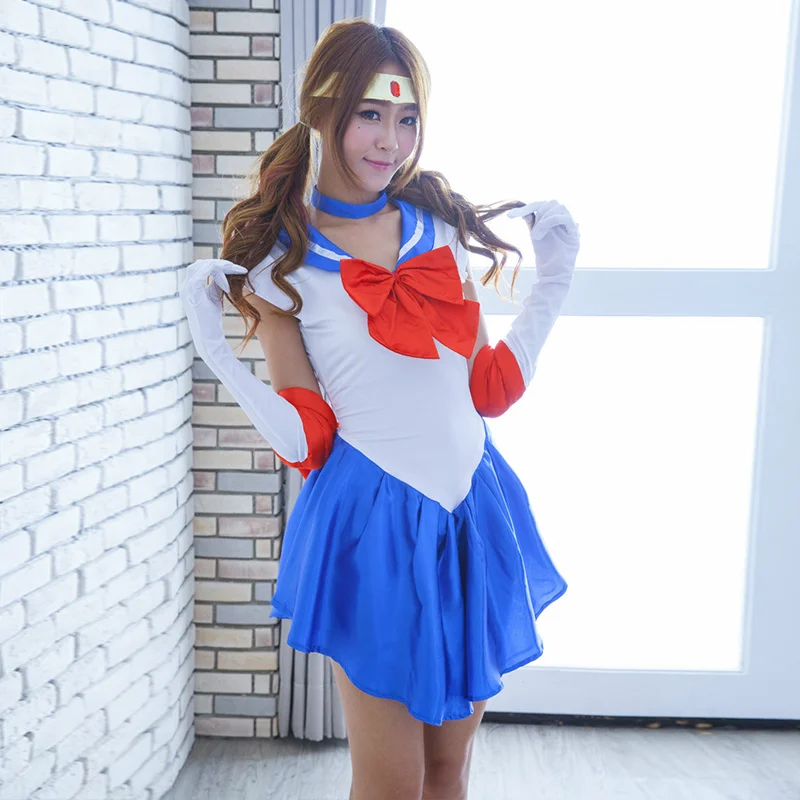 Anime Sailor Moon Cosplay Section Costume Carnival Halloween Bow Costume Prize Size Plus For Lolita Fantastic Women Costume