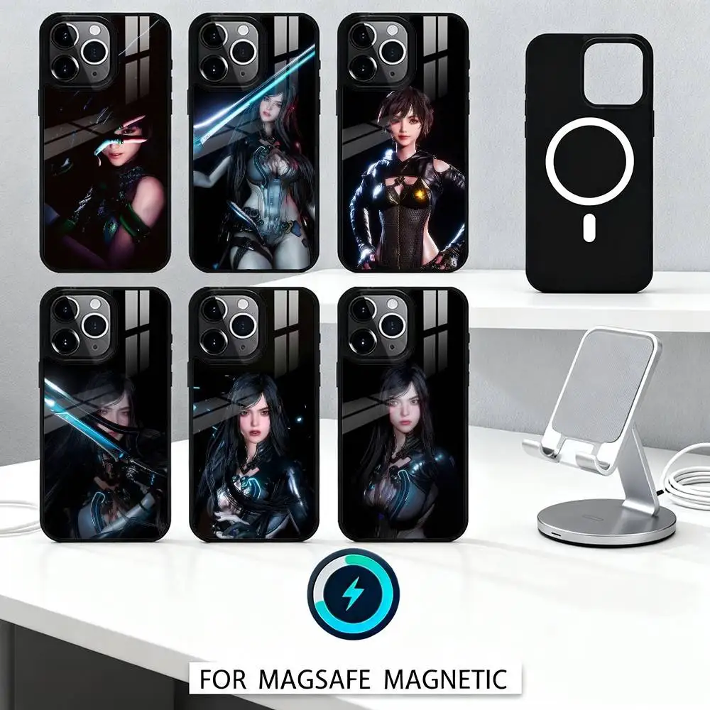 

C-Classy D-Deep S-Space B-Blade D-Dance Phone Case For iPhone 17,16,15,14,13,12,Pro,Max For Magsafe Magnetic Wireless Charging