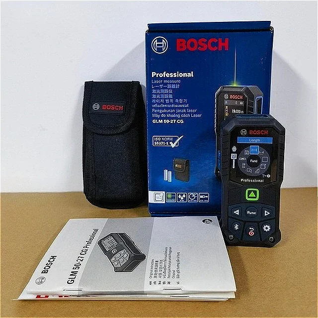 Bosch GLM50-27CG 50M Green Laser Rangefinder IP65 Bluetooth Digital Measuring Instrument Distance Meter