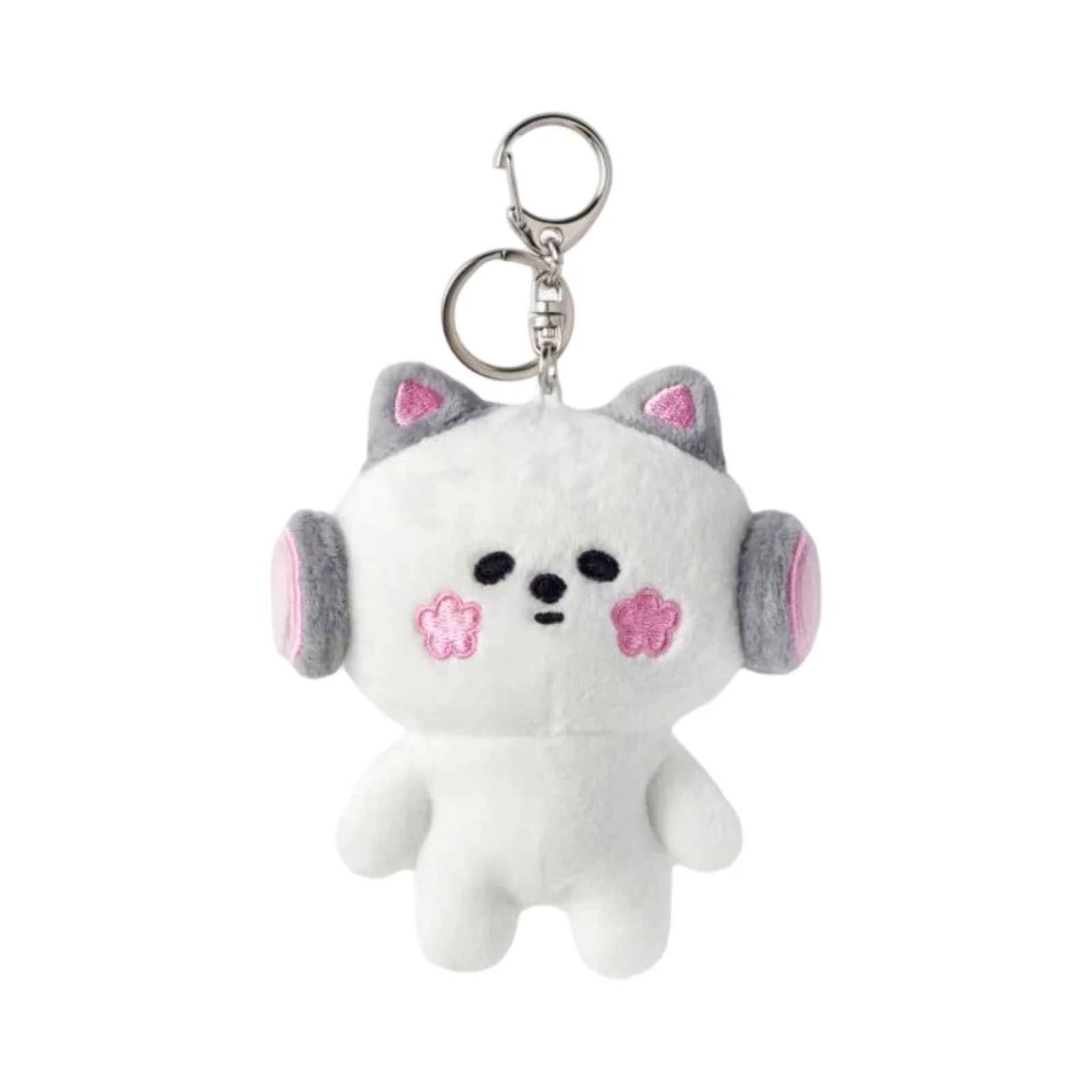 Sweet Cute Plush Doll Keychain Cartoon Simulated Doll Pendant Car Key Ring Backpack Decorative Accessories Gifts