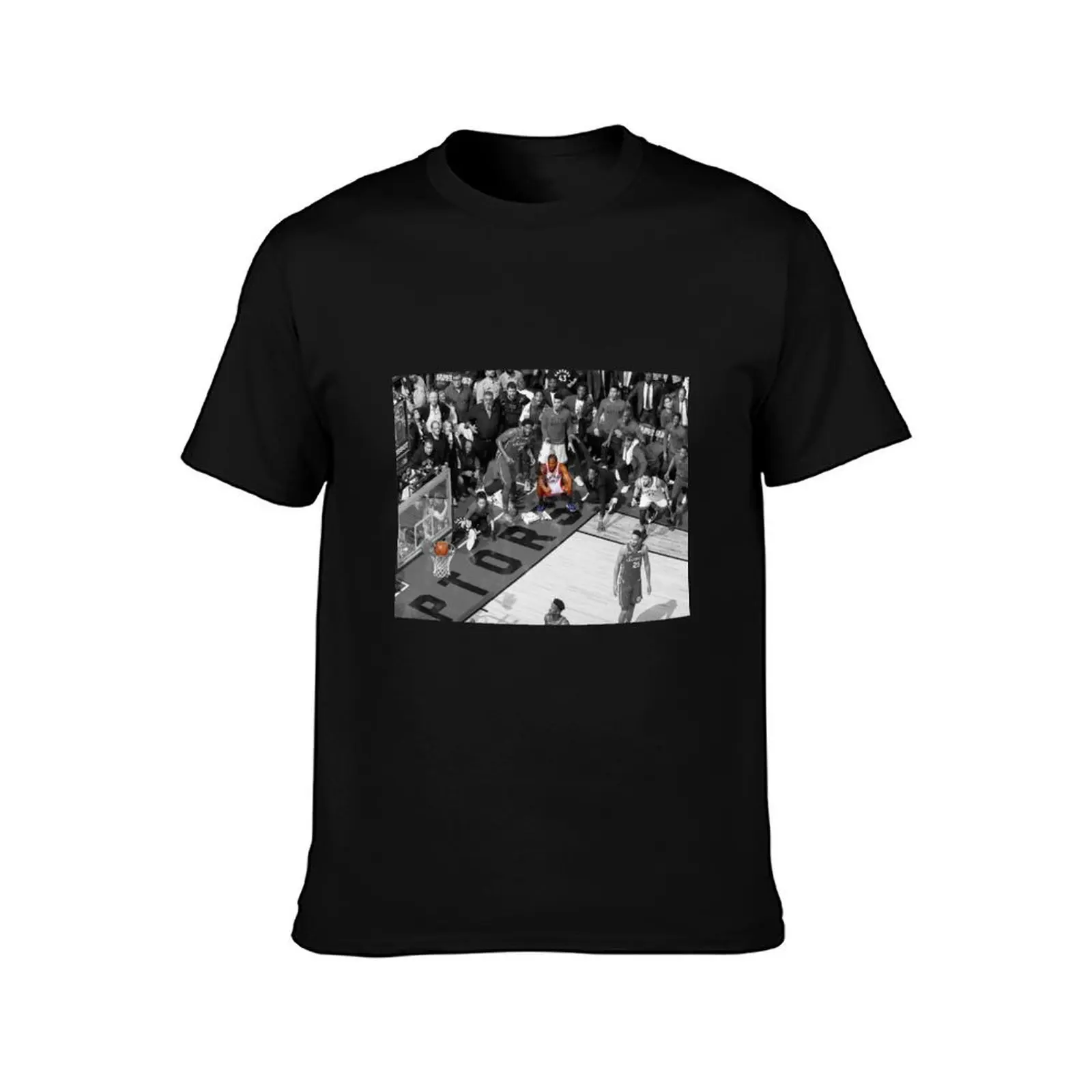 Raptors buzzer shot T-Shirt designer shirts anime tshirt Men's clothing