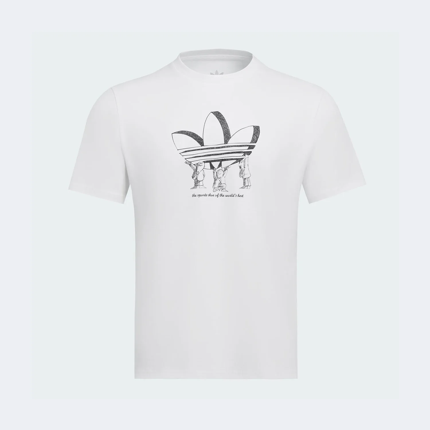 

Adidas Originals Men's Breathable Round Neck Print Casual T-Shirt KA2249