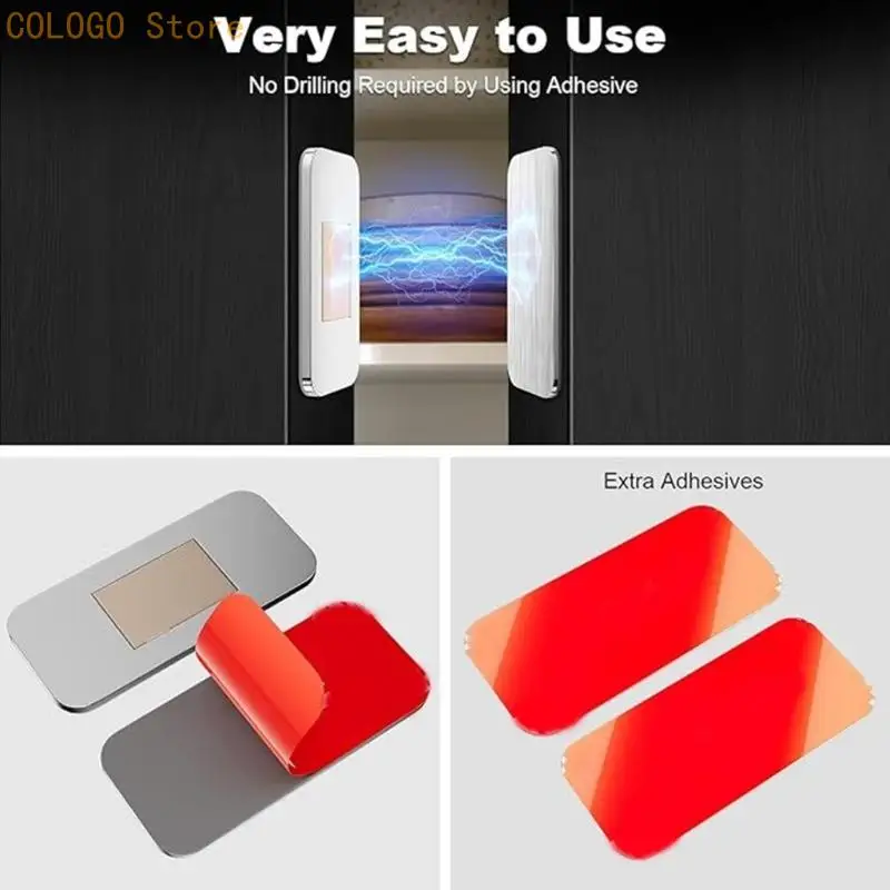 Stainless Steel Door Catches Concealed Mounting Cabinet Door Stoppers Cupboard Furniture Hardware D0LD